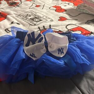 Baby girls yankee outfit